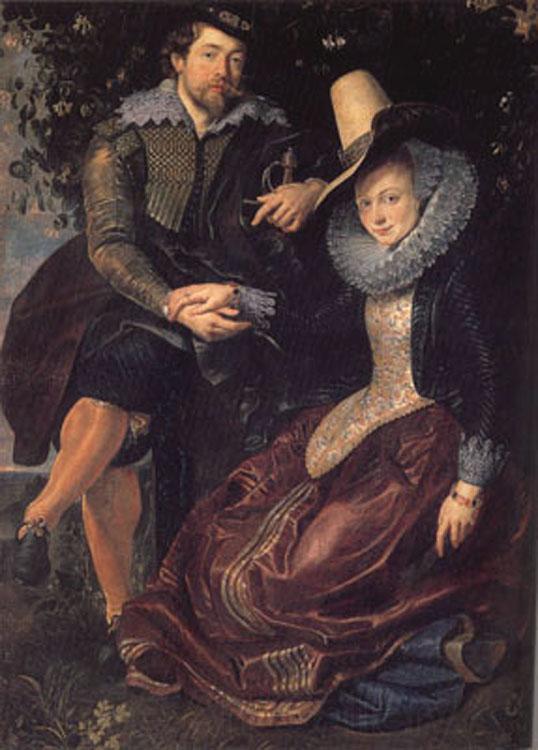 Peter Paul Rubens The Artist and his Wife in a Honeysuckle Bower (mk01) France oil painting art